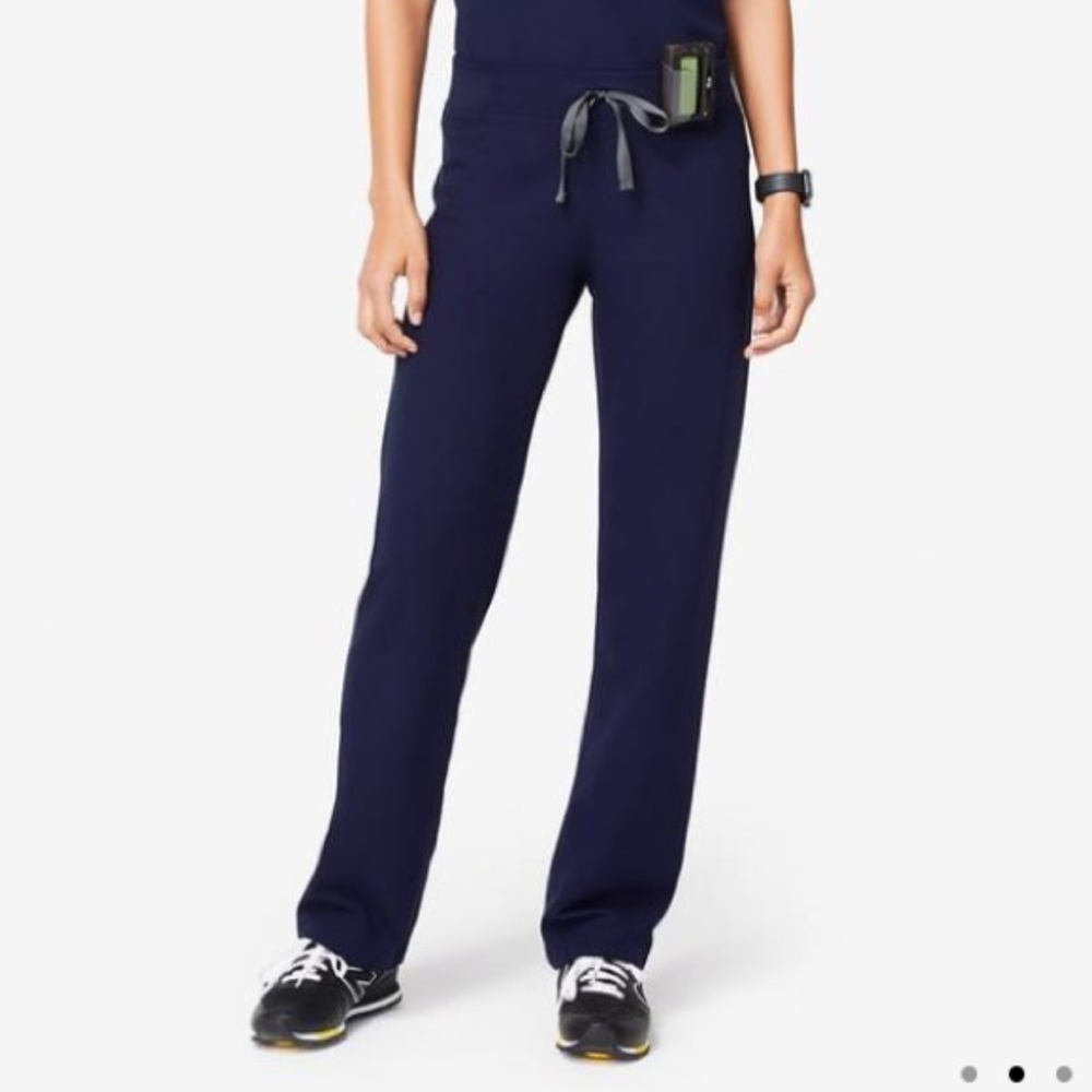 Figs Livingston Basic Scrub Pants Navy Size XS